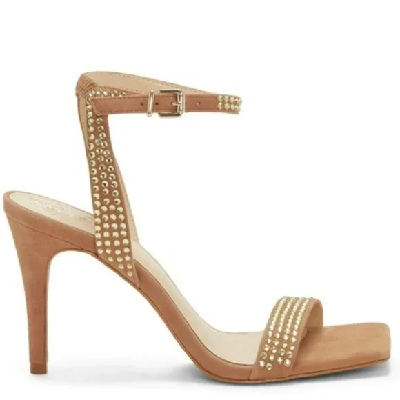 Vince Camuto Saprenda Sandal Amendoa -7.5 - Picture 5 of 8